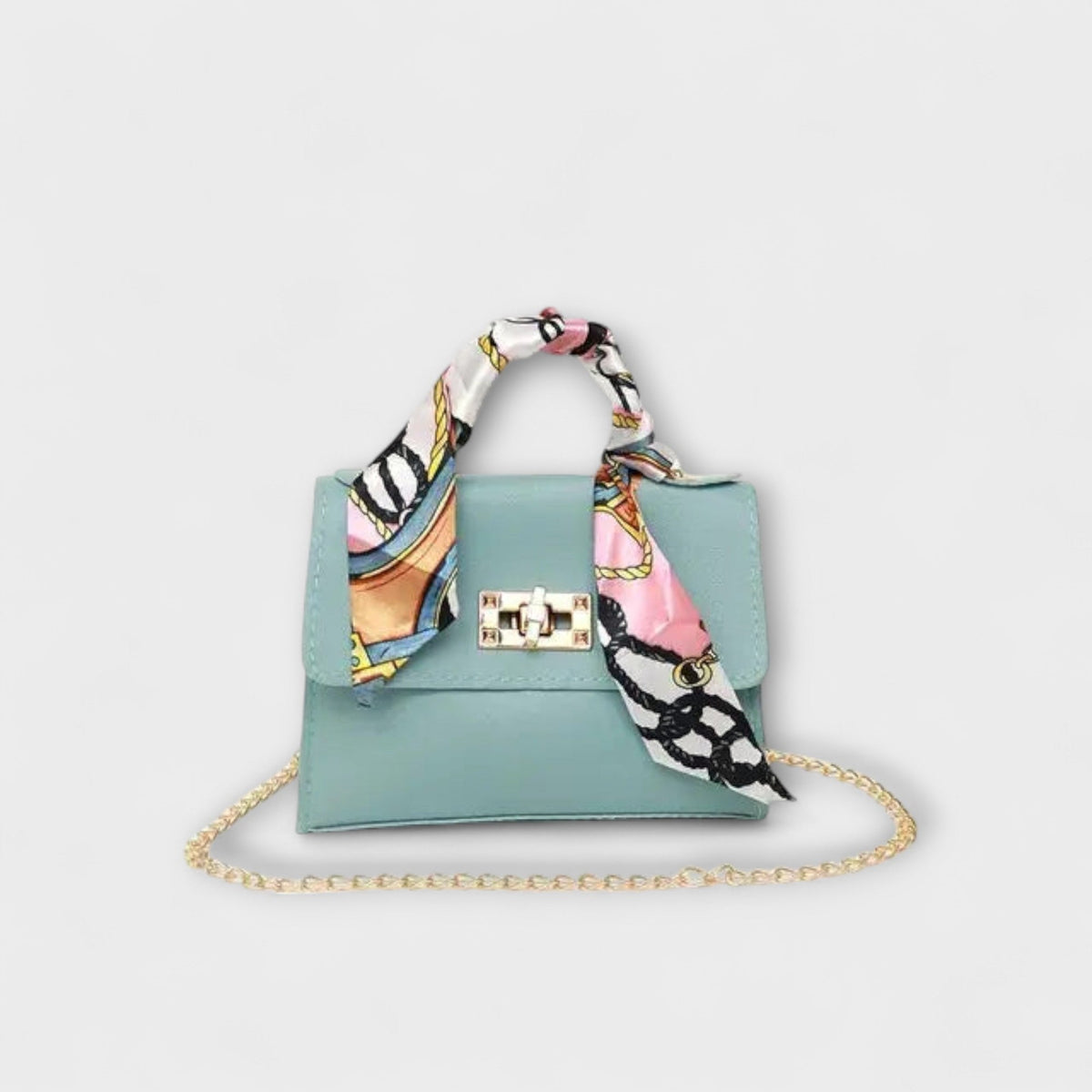 Sac À Main Structuré Pour Femme | Foulard Décoratif